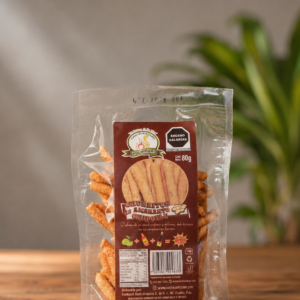 Churritos de amaranto sabor chipotle
