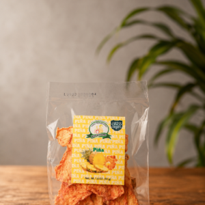 Piña deshidratada sabor chile y limón