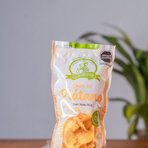 Chips de plátano sabor natural